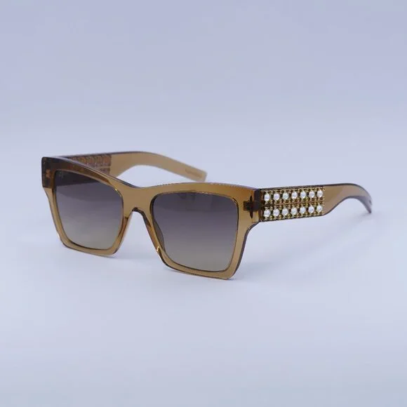 ?️ New Givenchy GV40076I 57B Sunglasses - Transparent Beige Frame Givenchy Beige Sunglasses for Women for sale | eBay main image 2